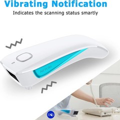 Upgraded Mini Wireless QR Barcode Scanner