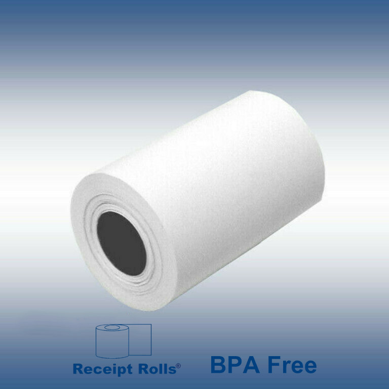 2-1/4&Prime; x 50&prime; BPA Free Thermal Credit Card Receipt Paper – 400 Rolls (8 cases)