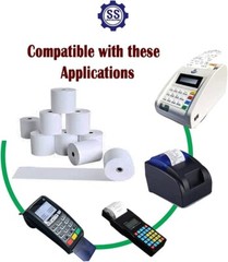 150 Rolls 2 1/4&Prime; x 85&prime; Cash Register Credit Card POS Receipt Verifone VX520
