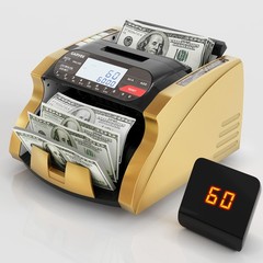 Garvee Professional Money Counter Machine with Value Count, UV/MG/IR/DD/MT Co…