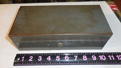 STEELMASTER Locking Steel Bond Box, NO Keys, 10 x 2.88 x 4.75 Inches