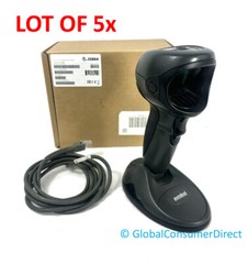 LOT OF 5x ZEBRA Symbol Motorola DS9808-DL00247NNWR 1D 2D QR Barcode Scanner +USB