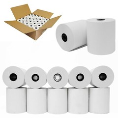 THERMAL PAPER RECEIPT ROLLS 3-1/8&Prime; X 230&prime; WHITE 500 ROLLS / 10 CASES FOR EPSON