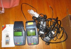2 VERIFONE Omni 3750 5100 Credit Card Machines