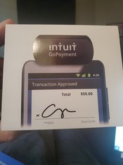 Intuit GoPayment Credit Debit Card Reader Quickbooks 3.5mm Jack Xlnt Go Payment