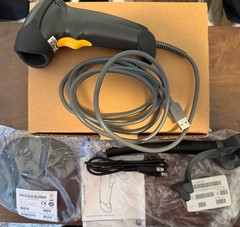 Zebra Motorola Symbol LS2208 USB Barcode Scanner Kit w/ Stand Cable POS Tested