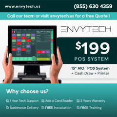 Brand New 15&Prime; Touchscreen POS Cash Register Till System For Drugstores