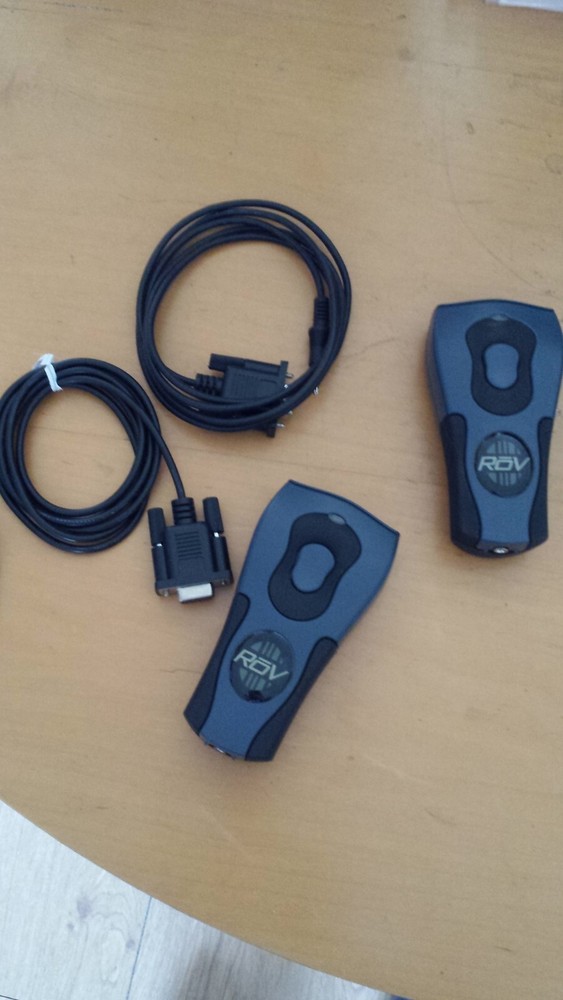 Lot of 2 MicroVision ROV Bluetooth Barcode Scanner MS2200-BT – POS Point of Sale