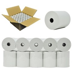 3 1/8&Prime; X 230&prime; THERMAL RECEIPT PAPER 50 ROLLS STAR TSP100 (55 GSM REGISTER TAPE)