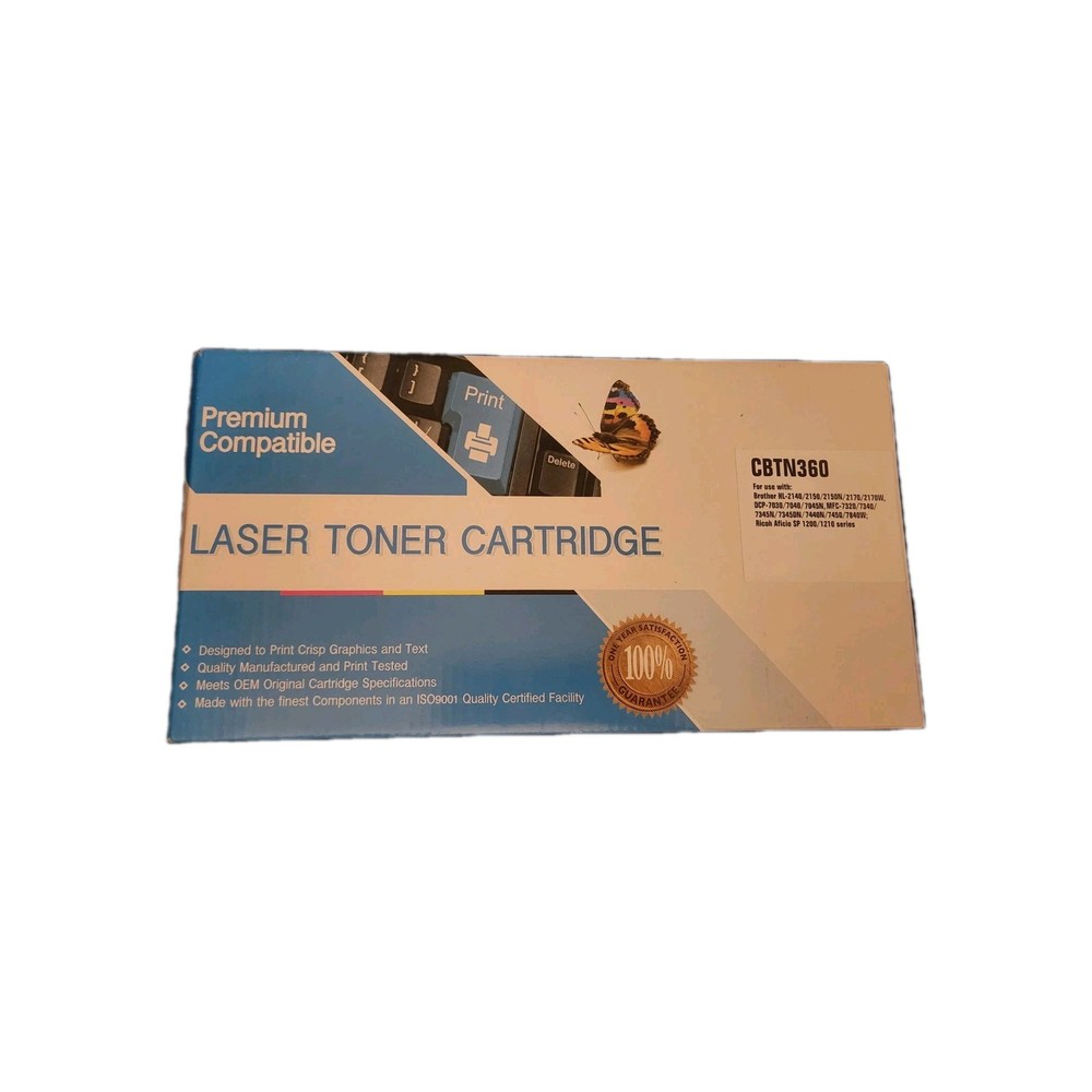 CBTN360 BROTHER TN360 TONER CARTRIDGE
