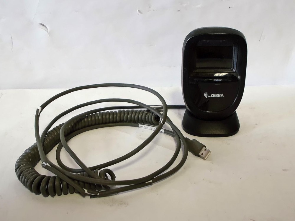 Zebra DS9308 Barcode Scanner Black DS9308-SR00044ZZWW WORKING