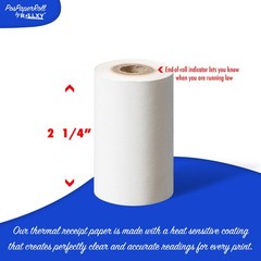 Verifone VX520 2 1/4&Prime; x 50&prime; Thermal Credit Card Paper Rolls 50 RLS/CS
