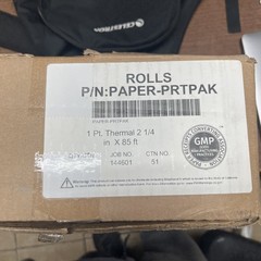 75 Rolls 2 1/4 x 85 Thermal Paper Receipt Rolls 2.25 x 85 ft 55 GSM Premium New