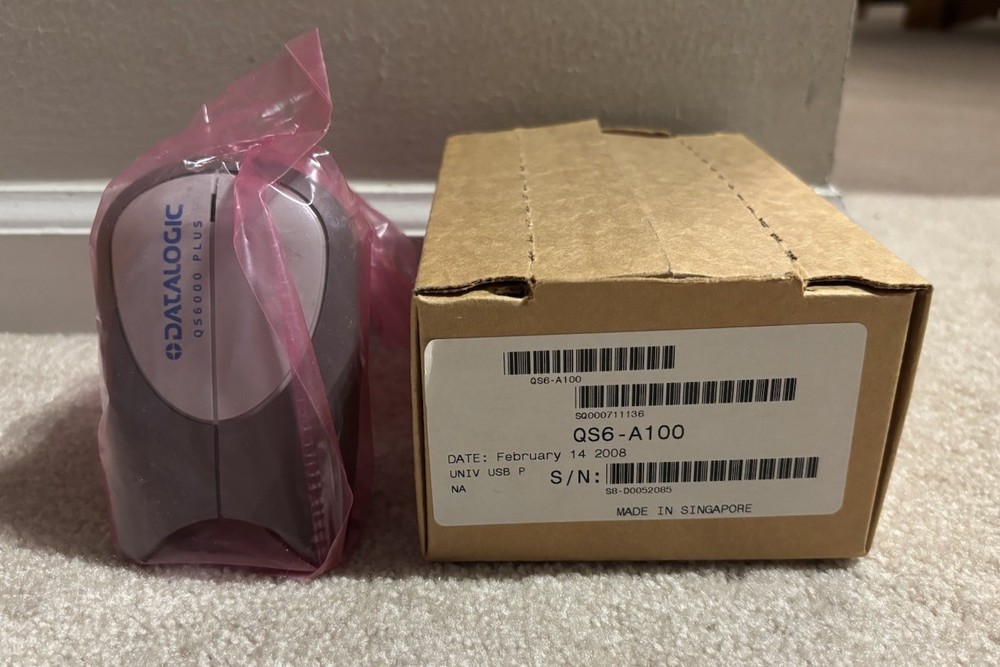 Brand New! Datalogic QS6000 Plus QS6000+ Barcode Scanner QS6-A100 FREE SHIPPING!