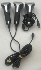 Lot of 3 SYMCODE MJ-6708 HANDHELD BARCODE SCANNER