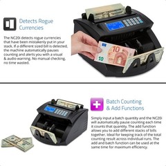 ZZap Bill Value Counter & Counterfeit Detector – Money Cash Currency Machine …