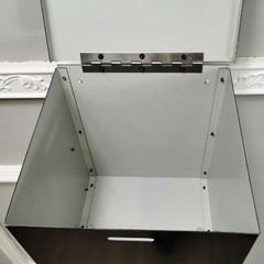 Metal Ballot Box Donation Box Suggestion Box With Stand