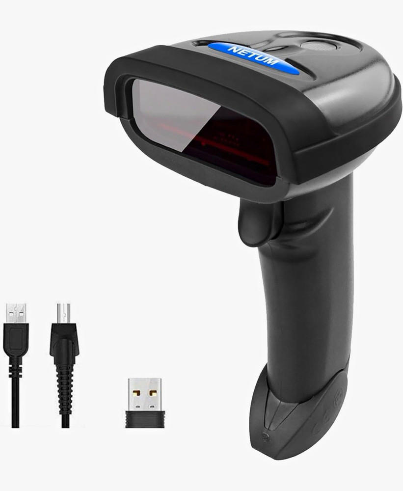NETUM NT-1698W Barcode Scanner 2.4G Wireless + USB w/ Battery (Accessory)