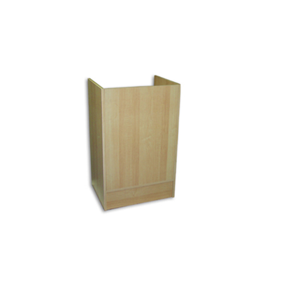 Cash Register Wrap Counter Stand | 24&Prime;L x 18&Prime;W x 38&Prime;H | Maple