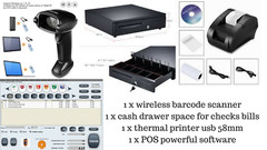 Low price Allinone Entry level POS Point of Sale System Combo Kit Retail Store