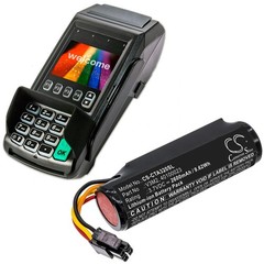 BATTERIE 2600mAh V3M2 40100023 B16 For Castles Vega 3000 3000P, Dejavoo Z8 Z9