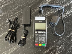Ingenico ICT220 Credit Card Terminal And EMV Chip Reader w/Power Adapter