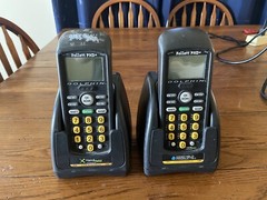 (2) FOLLETT PHD+ Dolphin Library/Textbook Inventory Scanners+ Homebase UNtested