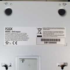 POSX Cognitive Thermal Receipt Label Junk Lot (x6) XR210 Evo Parts Untested