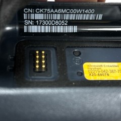 Honeywell CK75 Mobile Computer CK75AA6MC00W1400 w/ Cradle (no Battery)