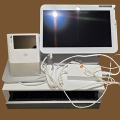 Clover C500 POS System, Screen, Printer, Cash Drawer, & Cords – Parts Only