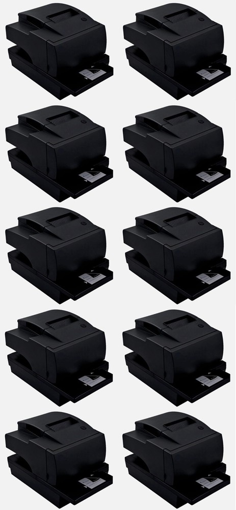 Box of 10 NCR 7167 Thermal Receipt/Slip Printers; Dual RS232/USB Interface