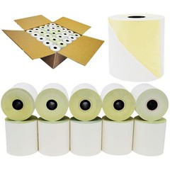 BuyRegisterRolls – (Honey Comb Core) Two Ply Carbonless 1 Case, 50 ROLLS