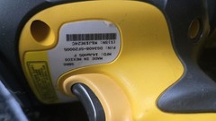 SYMBOL DS3408 SF20005R HANDHELD BARCODE SCANNER W/ KEYBOARD WEDGE 4.5-5.5V DC