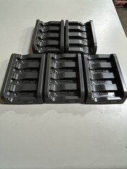 Lot of 5x SYMBOL SAC4000-4000CR Four Slot Battery Charger WT4090/WT41N0 Series