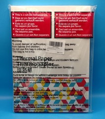 Phomemo Thermal Paper Letter Size 216×279 mm 8.5×11 inch Model Q22-DZ2-RM10-LTR