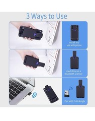 Symcode MJR70 Wireless 2D Barcode Scanner Bluetooth USB 2.4G
