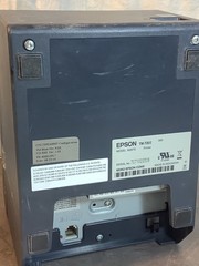 Epson TM-T20II M267D Thermal Receipt Printer – Used – Missing Cutter Cover