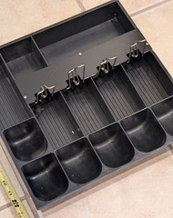 Lot of 2 Coin Cash Drawer Insert Trays