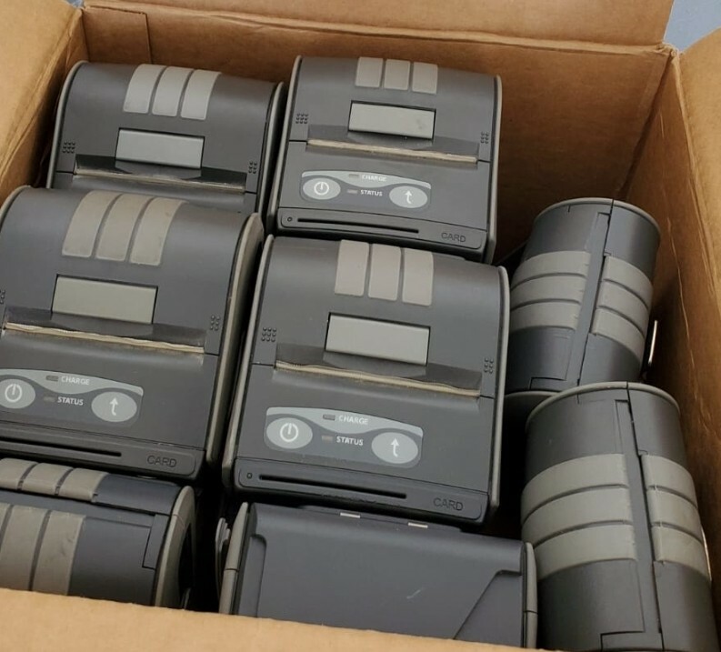 50 units lot Datecs, Infinite Peripheral DPP-350BT 3 Inch BT Printer MSR reader