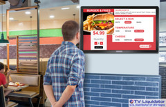 60&Prime; HD Wall Mount Touch Screen Computer Kiosk – Widows 10, Intel Processor, WiFi