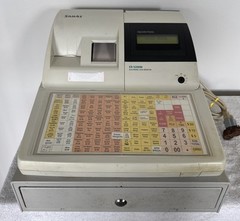 Sam4s Cash Register ER-5200M Powers On 2006 Korea Repair or Parts Only