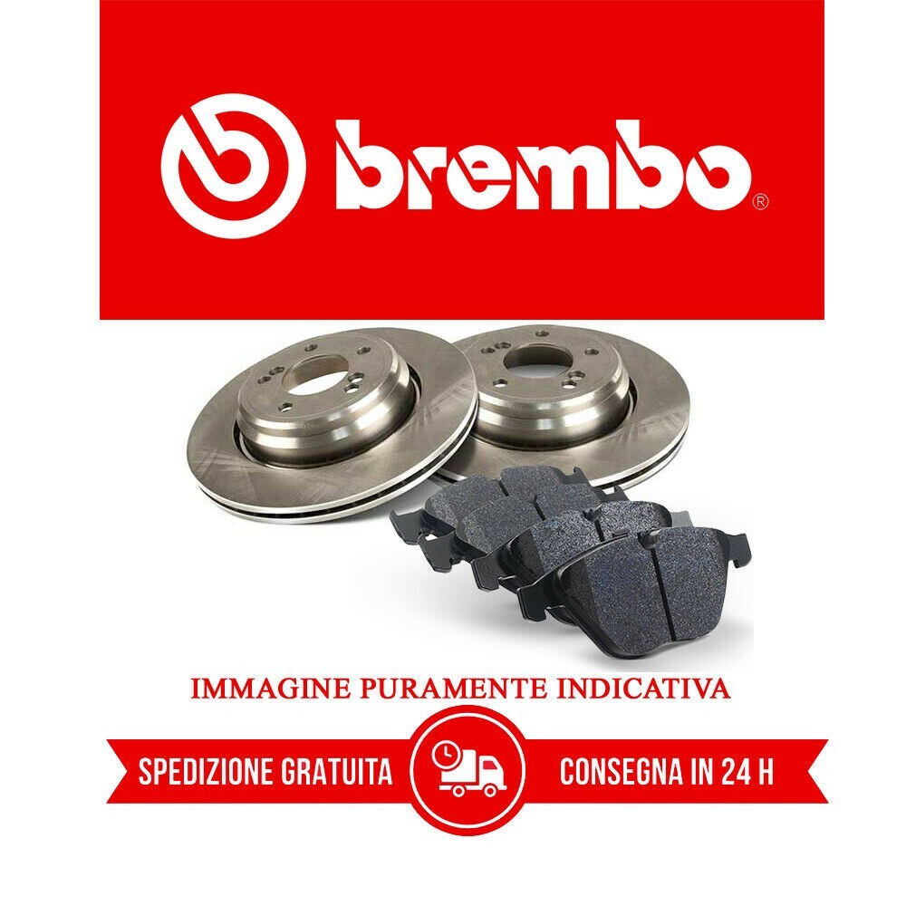 AP BREMBO/DELPHI BRAKE DISC KIT + BRAKE PADS BREMBO ANT FOR FORD FOCUS 1.6