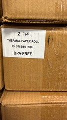 2 1/4 x 80 Thermal Paper Roll IbI 5785/50 Roll Bpa Free