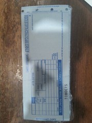 100 LONG 2 PART Credit Card Imprinter Sale Slips Credit Charge Receipt Drafts