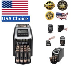 High-Speed Electric Coin Counter with Anti-Jam Technology – For Home & Business