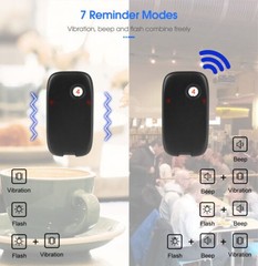 Retekess TD175 Restaurant Pager System Queuing 16 Buzzer For Snack Stand Eatery