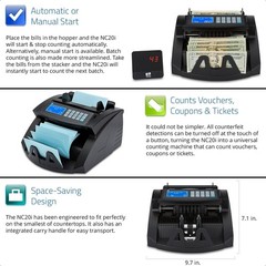 ZZap NC20i Bill Counter