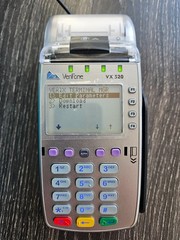 Verifone VX520 Credit Card Terminal all cables included excellent condition