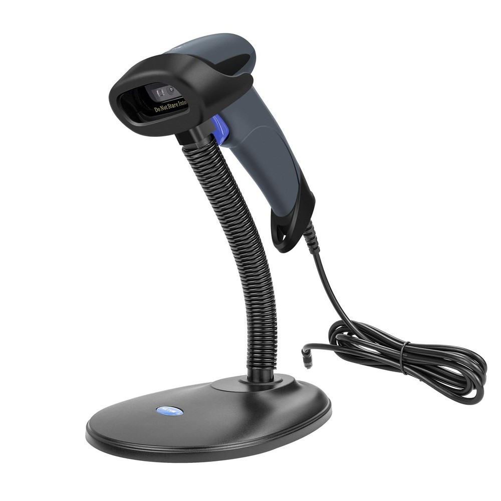 2D Barcode Scanner with Stand, Wired QR Code Reader – M5S