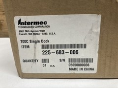 700C Single Dock Charger 225-683-006 Intermec